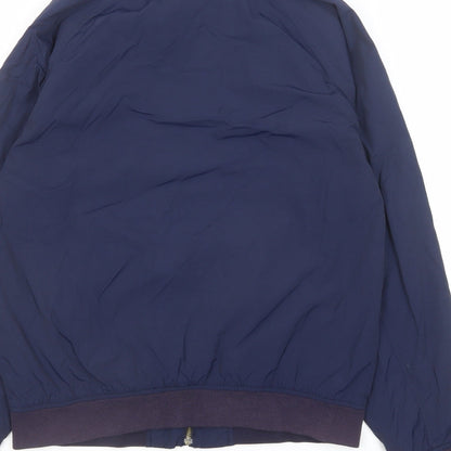 Mens UK Size M Gap Blue Bomber Jacket