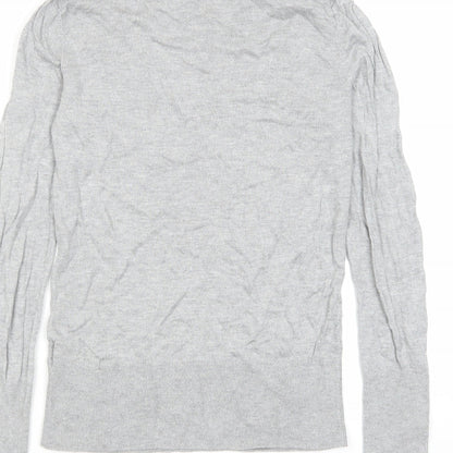 Womens UK Size M H&M Grey Pullover Jumper