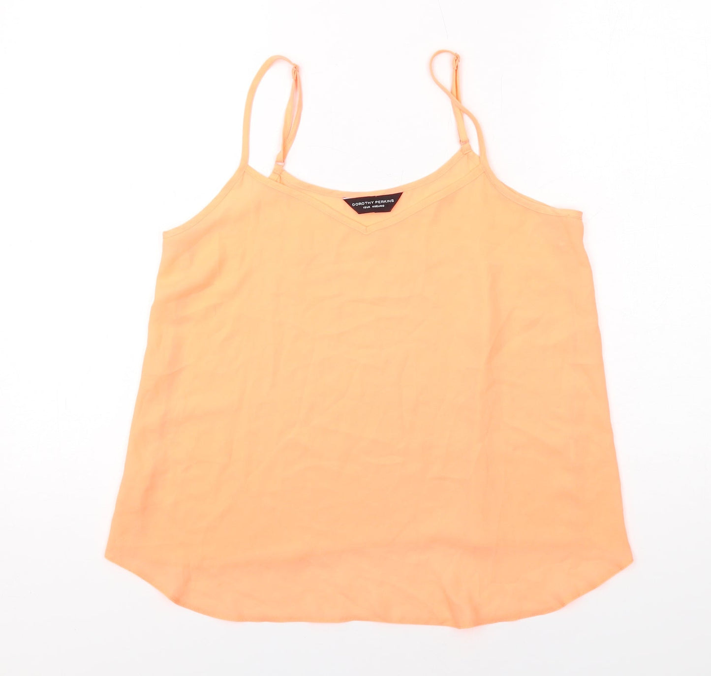Womens UK Size 12 Dorothy Perkins Pink Camisole Tank