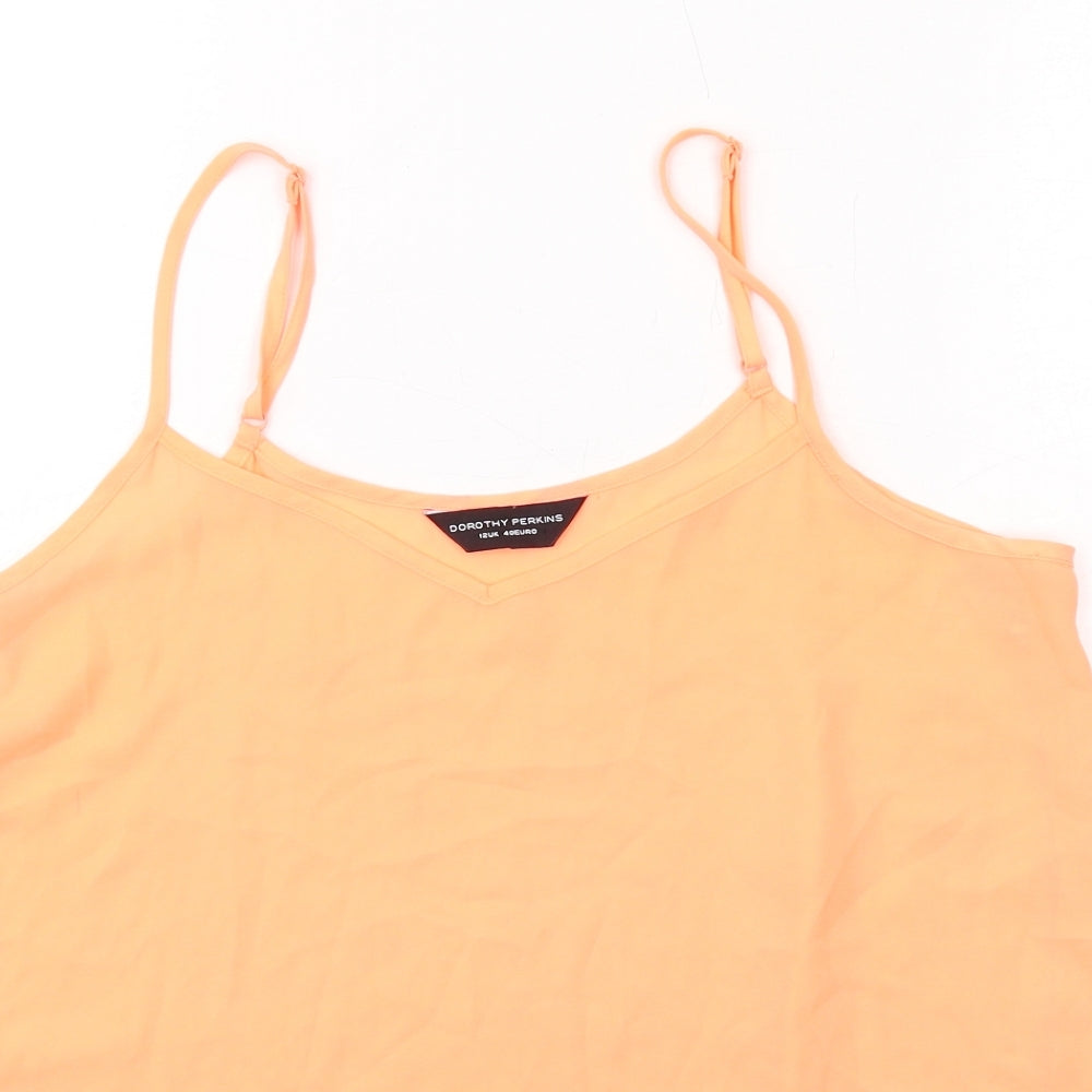 Womens UK Size 12 Dorothy Perkins Pink Camisole Tank