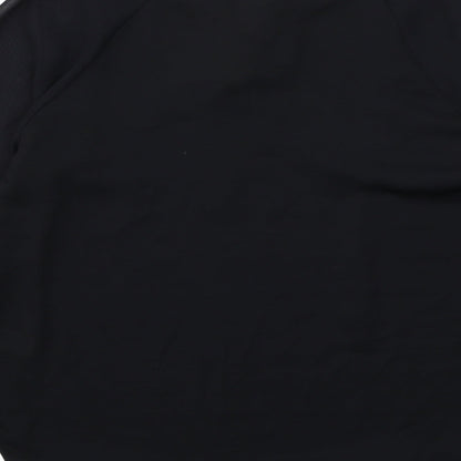 Womens UK Size 10 Marks and Spencer Black Basic Blouse