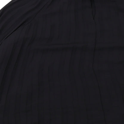 Womens UK Size XS H&M Black Basic Blouse