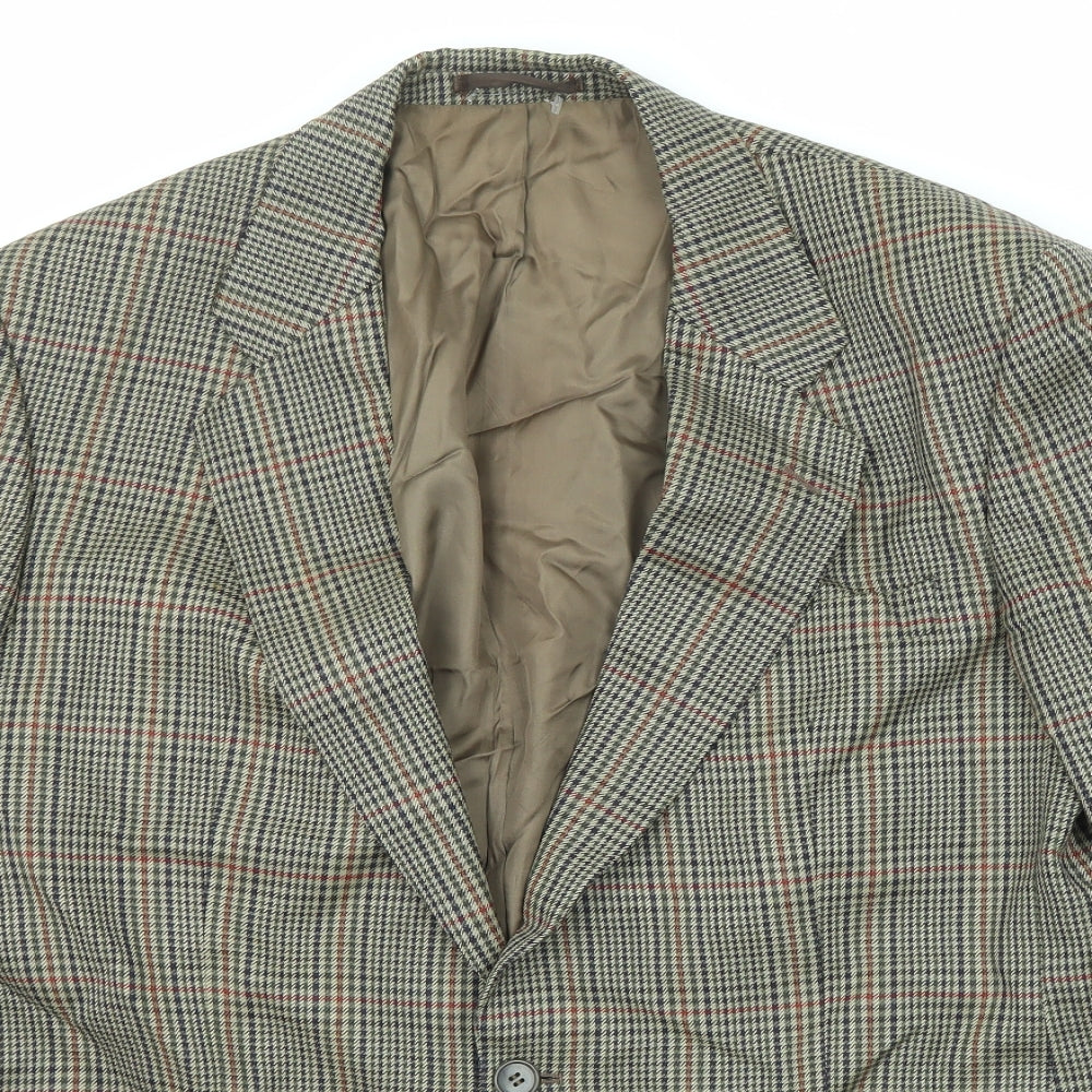 Mens UK Size 42 St Michael Regular Multicoloured Suit Jacket