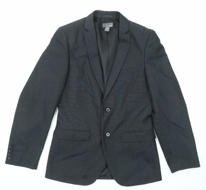 Mens UK Size 44 H&M Regular Black Suit Jacket