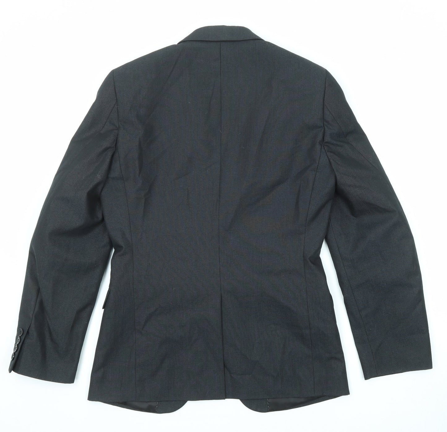 Mens UK Size 44 H&M Regular Black Suit Jacket