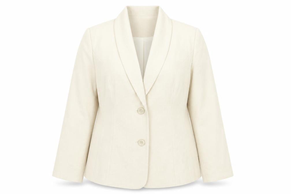 Womens UK Size 20 EWM Regular Beige Blazer