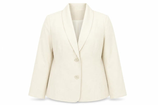 Womens UK Size 20 EWM Regular Beige Blazer