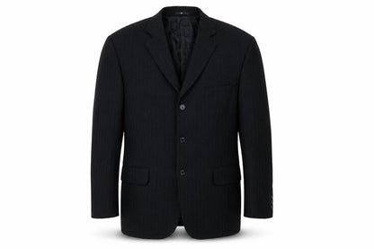 Mens UK Size 46 Ciro Citterio Regular Black Suit Jacket