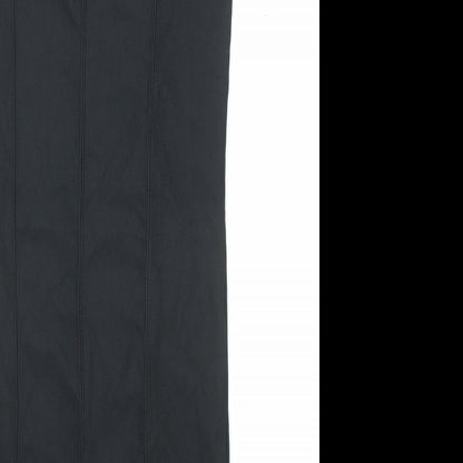 Stradivarius Womens Black Polyester Mini Size S V-Neck Pullover