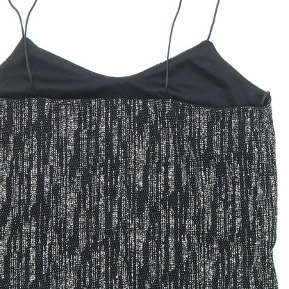 Womens UK Size 8 River Island Black Camisole Tank