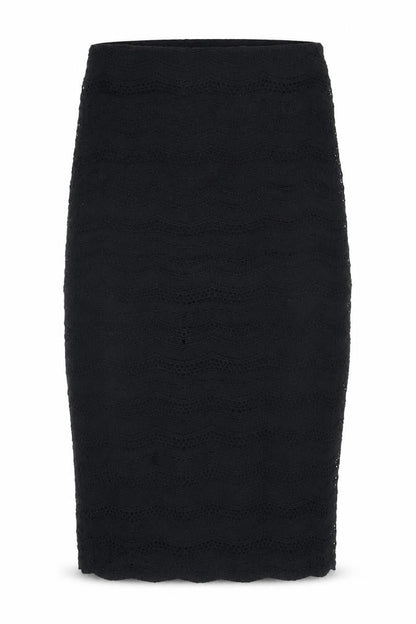 River Island Womens Black Polyester Bandage Skirt Size 8