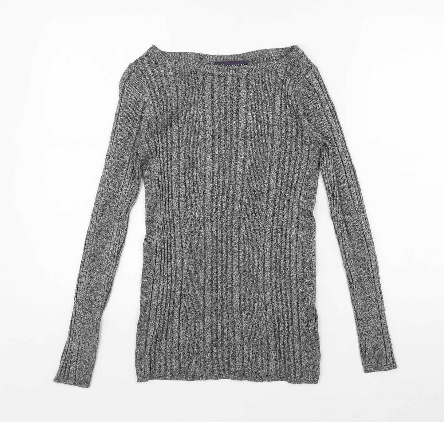 Womens UK Size 10 Marks and Spencer Grey Pullover Jumper