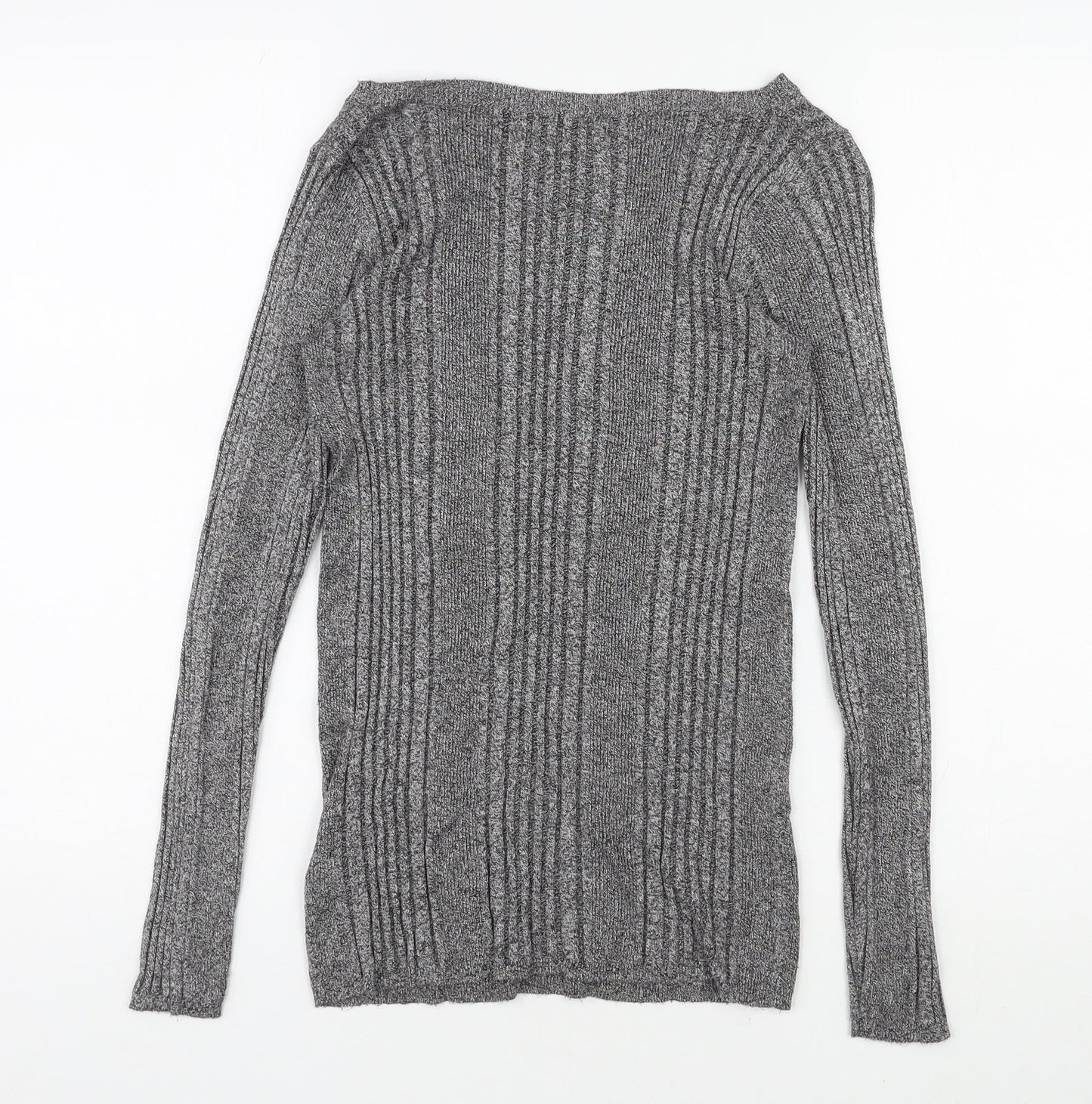 Womens UK Size 10 Marks and Spencer Grey Pullover Jumper