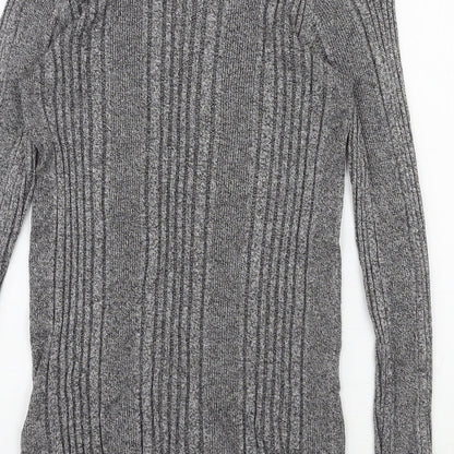 Womens UK Size 10 Marks and Spencer Grey Pullover Jumper