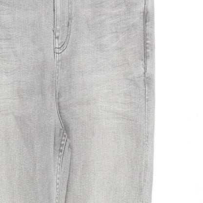 Womens UK Size 12 Marks and Spencer Slim Fit Skinny Grey Jeans