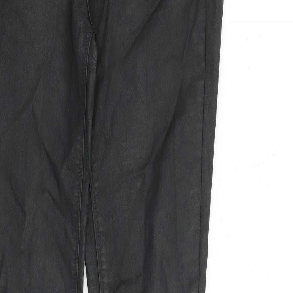 Pepe Jeans Womens Black Polyester Skinny Jeans Size 29 in L32 in Regular Zip