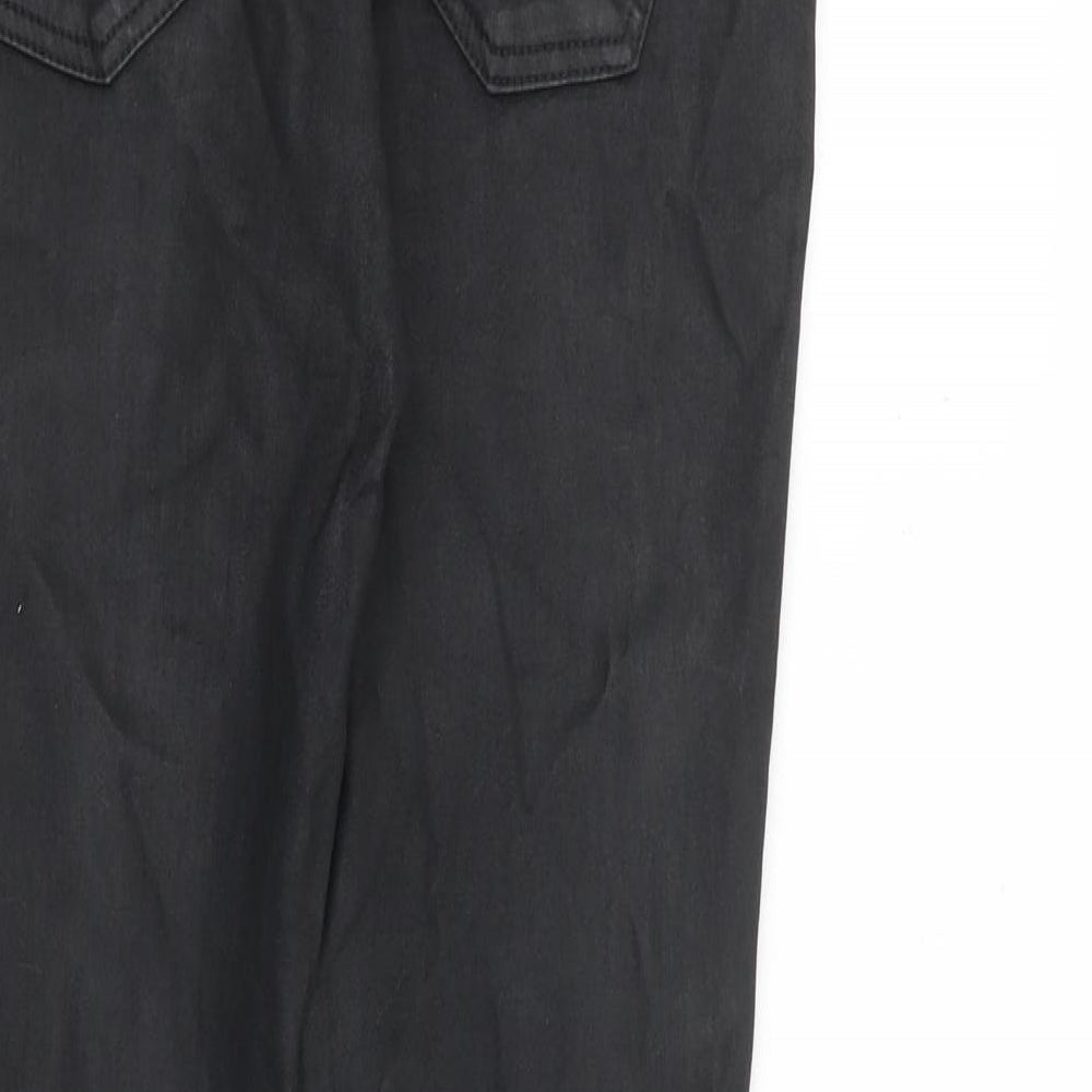 Pepe Jeans Womens Black Polyester Skinny Jeans Size 29 in L32 in Regular Zip