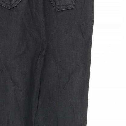 Pepe Jeans Womens Black Polyester Skinny Jeans Size 29 in L32 in Regular Zip