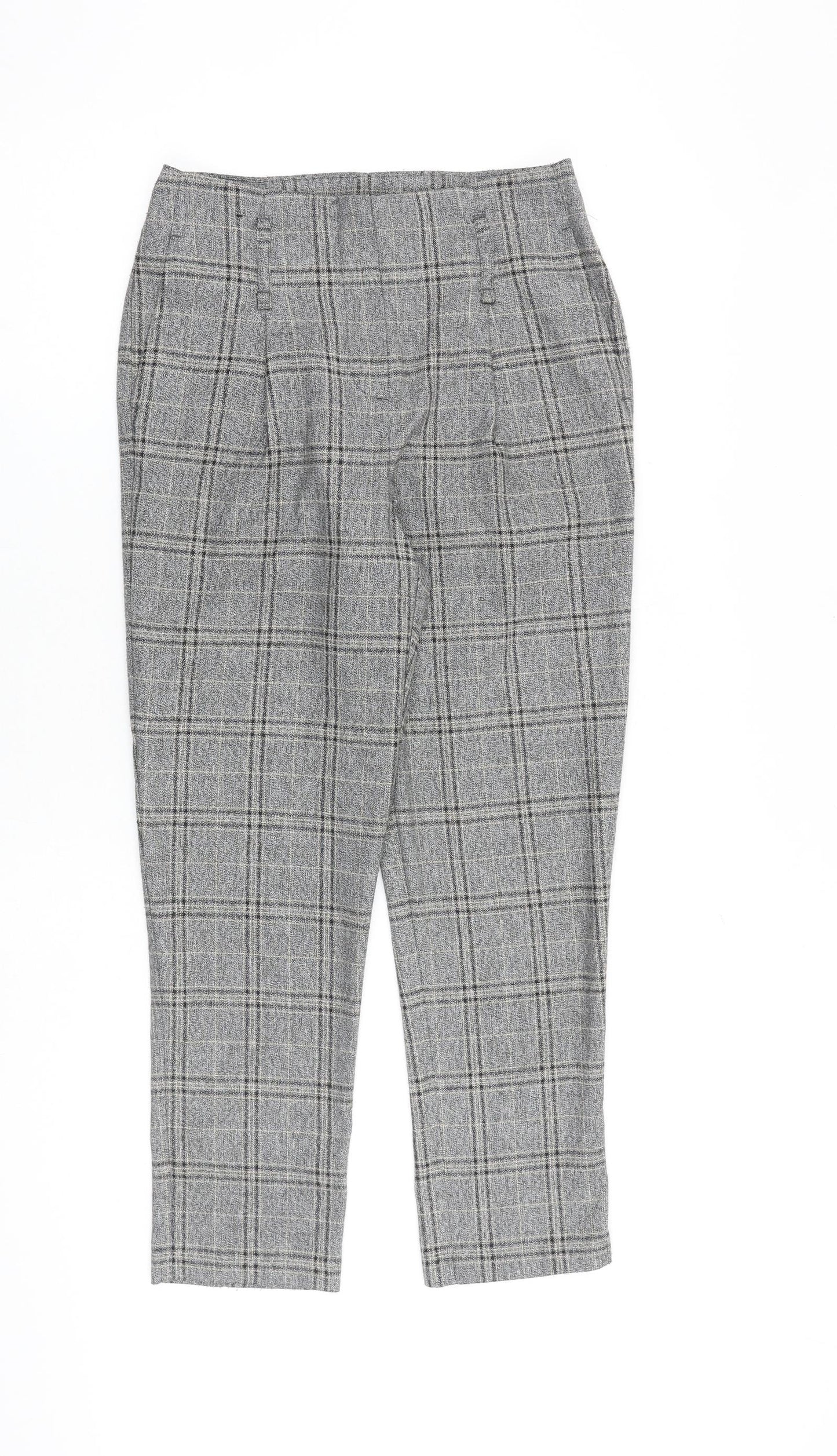 Womens UK Size 6 NEXT Regular Fit  Grey Trousers