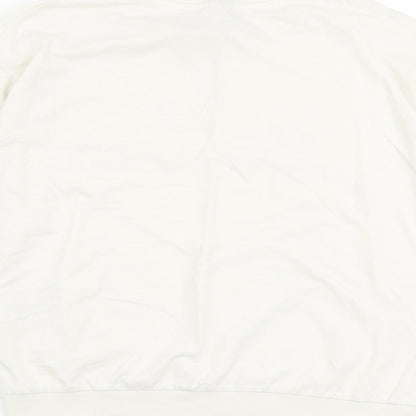 H&M Womens Ivory 100% Cotton Pullover Sweatshirt Size S Pullover - Los Angeles