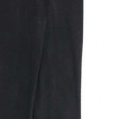 H&M Mens Black Cotton Skinny Jeans Size 28 in L31 in Slim Zip