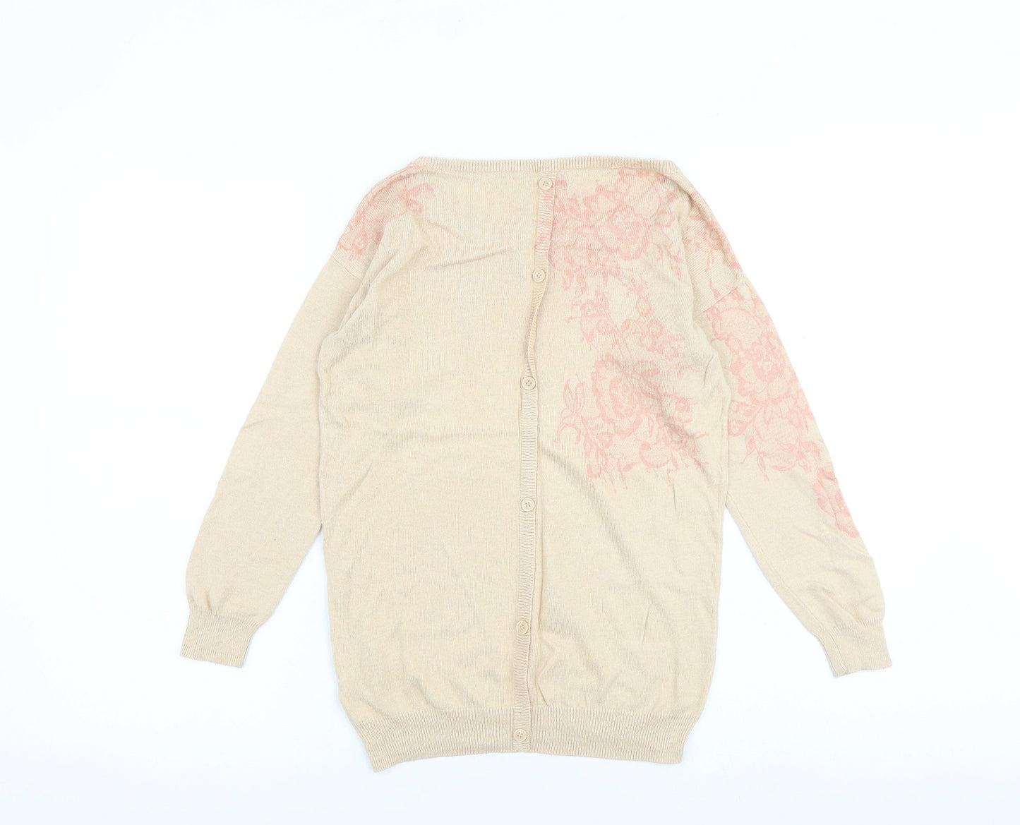 Womens UK Size S Monsoon Beige Pullover Jumper