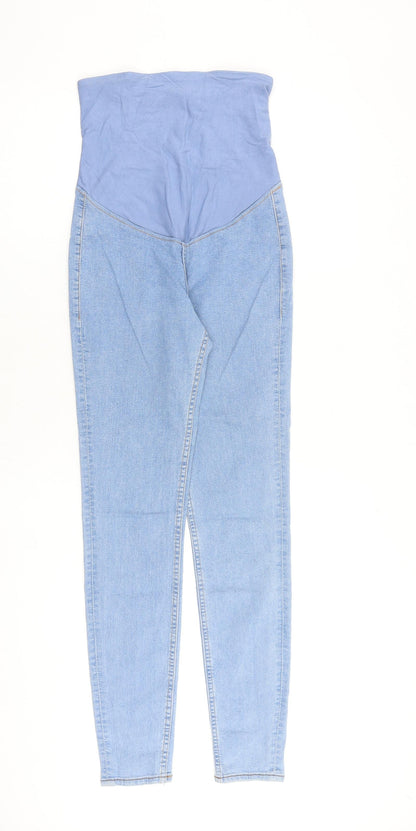 Womens UK Size S H&M Regular Fit Skinny Blue Jeans