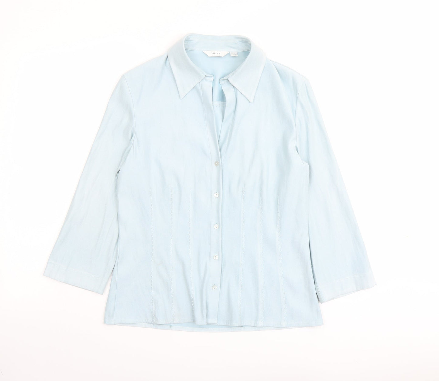 Womens UK Size 12 NEXT Blue Camisole Button-Up