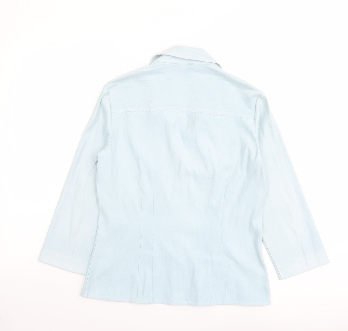 Womens UK Size 12 NEXT Blue Camisole Button-Up