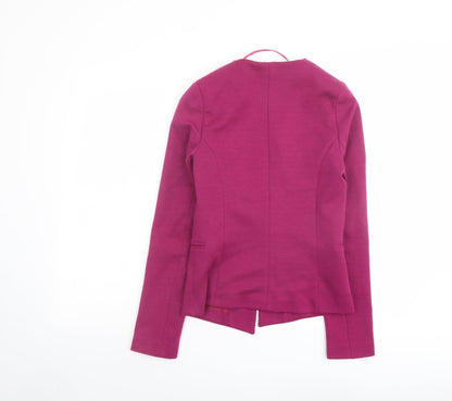 Womens UK Size 4 Miss Selfridge Purple Jacket