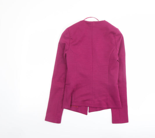 Miss Selfridge Womens Purple Jacket Blazer Size 4