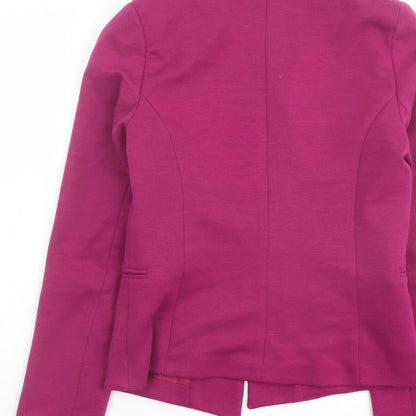 Womens UK Size 4 Miss Selfridge Purple Jacket
