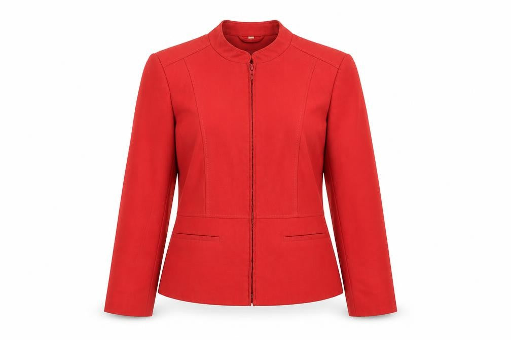 Womens UK Size 14 EWM Red Jacket