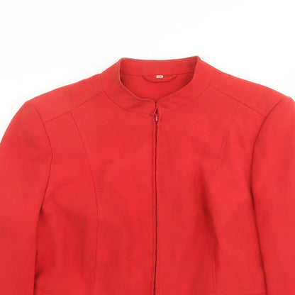 Womens UK Size 14 EWM Red Jacket