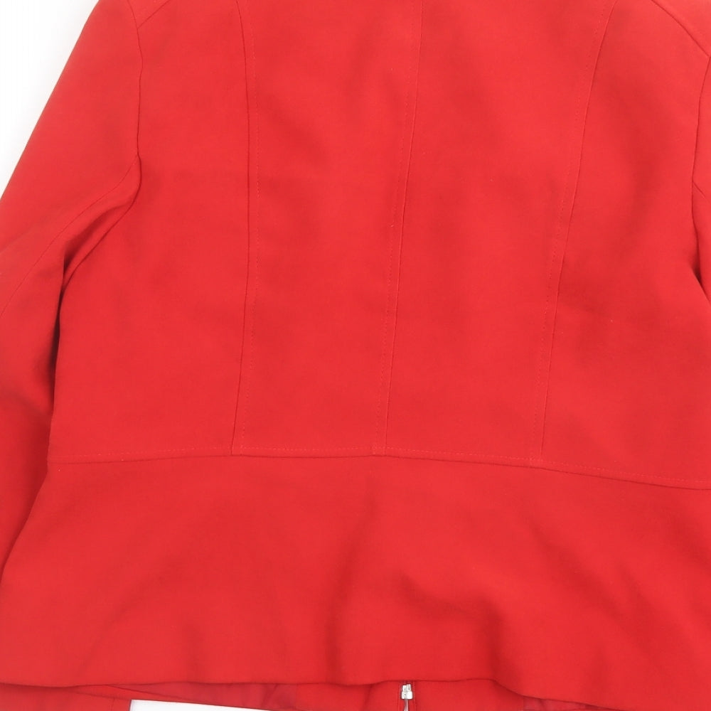Womens UK Size 14 EWM Red Jacket