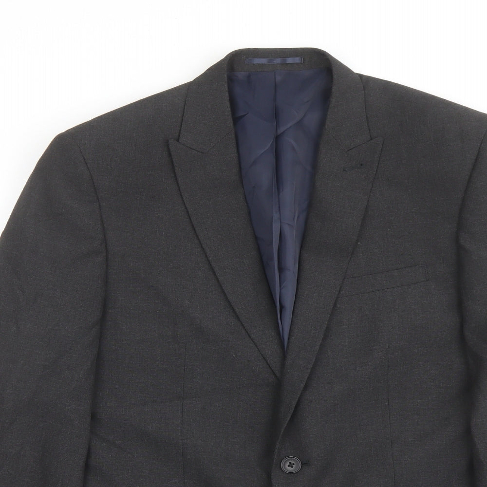 Mens UK Size 40 NEXT Regular Grey Suit Jacket