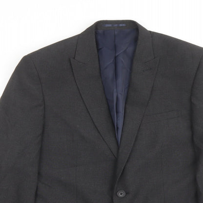 Mens UK Size 40 NEXT Regular Grey Suit Jacket