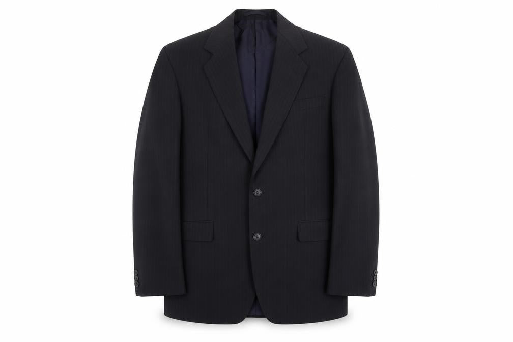 Mens UK Size 40 Marks and Spencer Regular Blue Suit Jacket