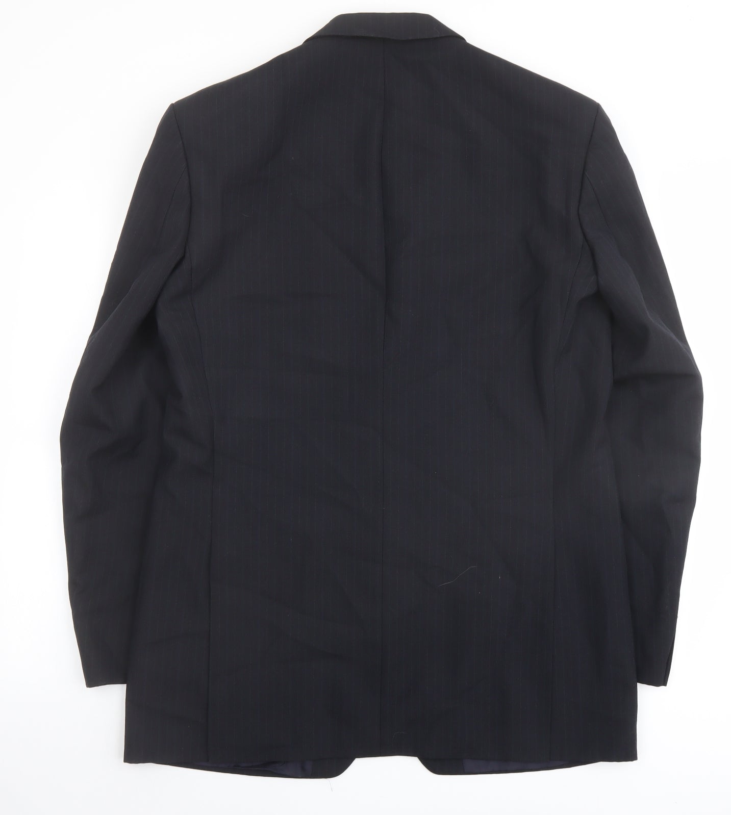 Mens UK Size 40 Marks and Spencer Regular Blue Suit Jacket