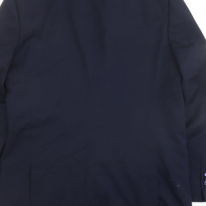 Mens UK Size 40 Greenwoods Regular Blue Suit Jacket