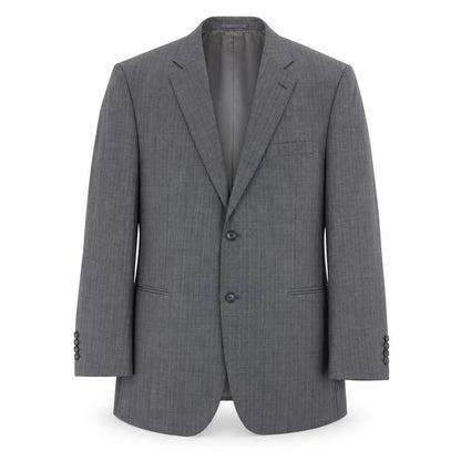Mens UK Size 46 Brook Taverner Regular Grey Suit Jacket