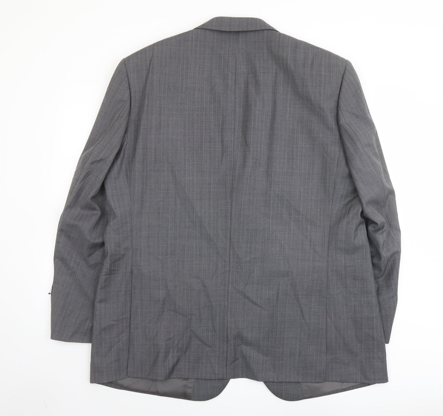 Mens UK Size 46 Brook Taverner Regular Grey Suit Jacket