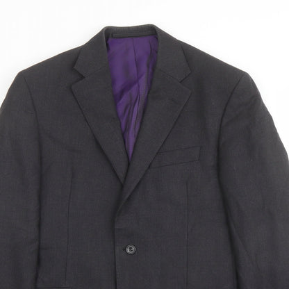 Mens UK Size 38 Marks and Spencer Regular Grey Suit Jacket