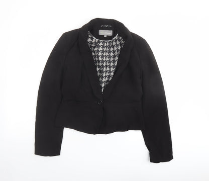 Womens UK Size 10 Marks and Spencer Black Jacket