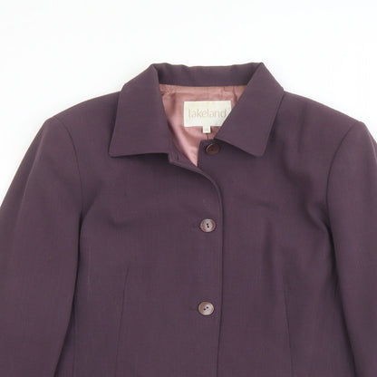 Womens UK Size 14 Lakeland Purple Jacket