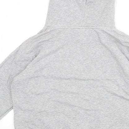 H&M Womens Grey Cotton Pullover Hoodie Size XS Pullover