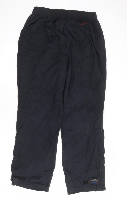 Mens UK Size XL Colombia Regular Fit  Black Trousers