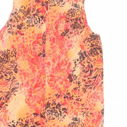 Womens UK Size 10 Yest Multicoloured Basic Tank