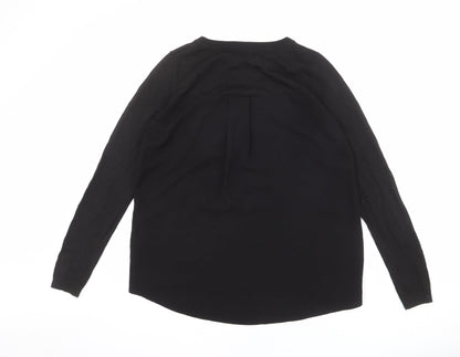 Womens UK Size 10 Topshop Black Pullover Jumper