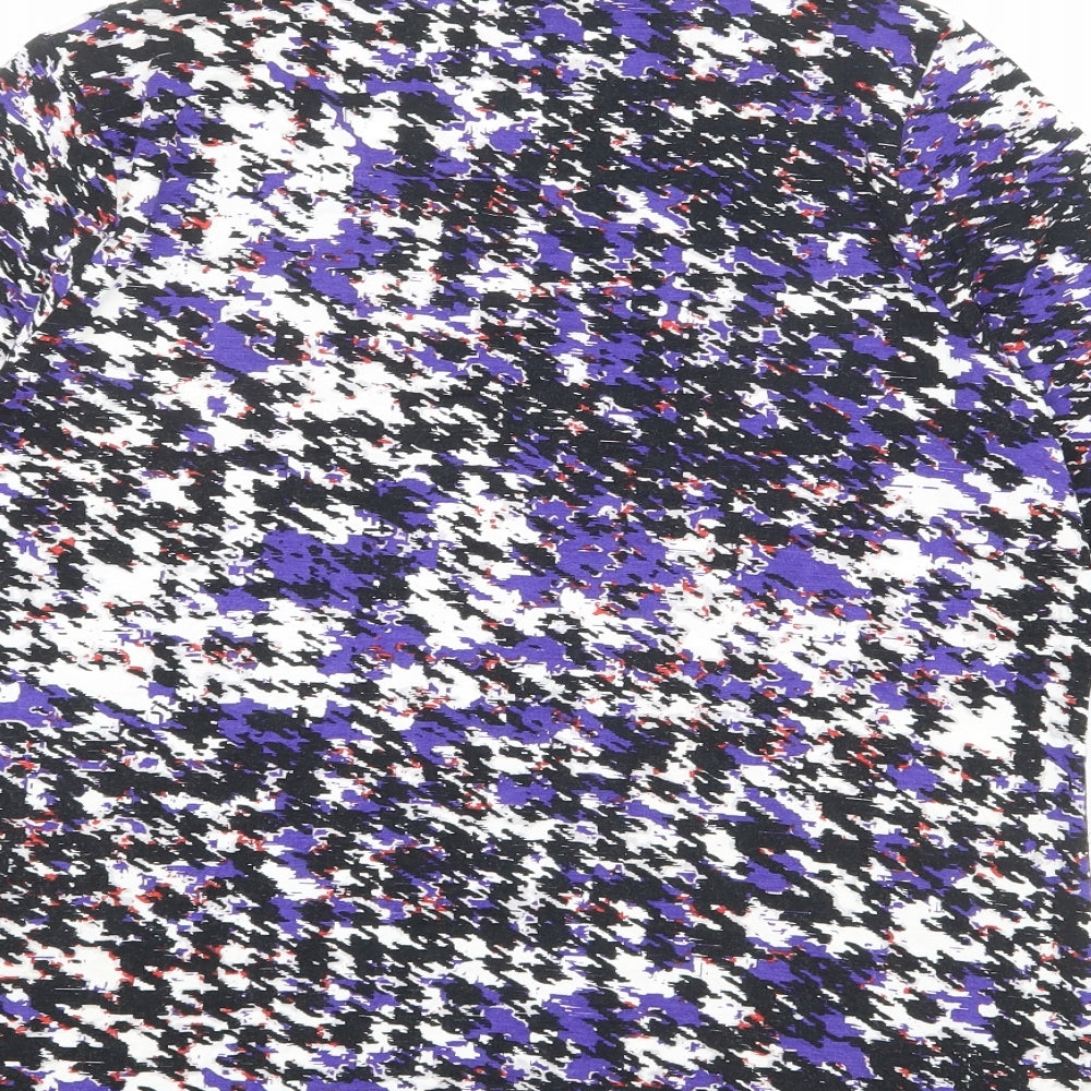 Womens UK Size 18 Gelco Multicoloured Basic Blouse